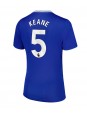 Everton Michael Keane #5 Domácí Dres pro Dámské 2024-25 Krátký Rukáv